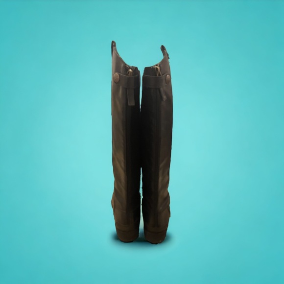 Sam Edelman Black Leather Boots - Picture 6 of 11